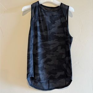 Lululemon Size 6 Camo Sculpt Tank